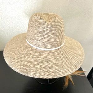 Ale by Alessandra Sancho Sun Hat with Leather Trim